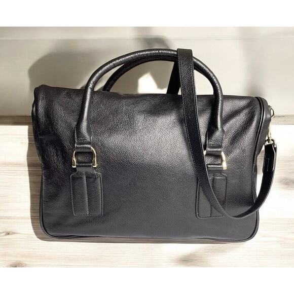Massi foldover leather satchel crossbody - Picture 2 of 5